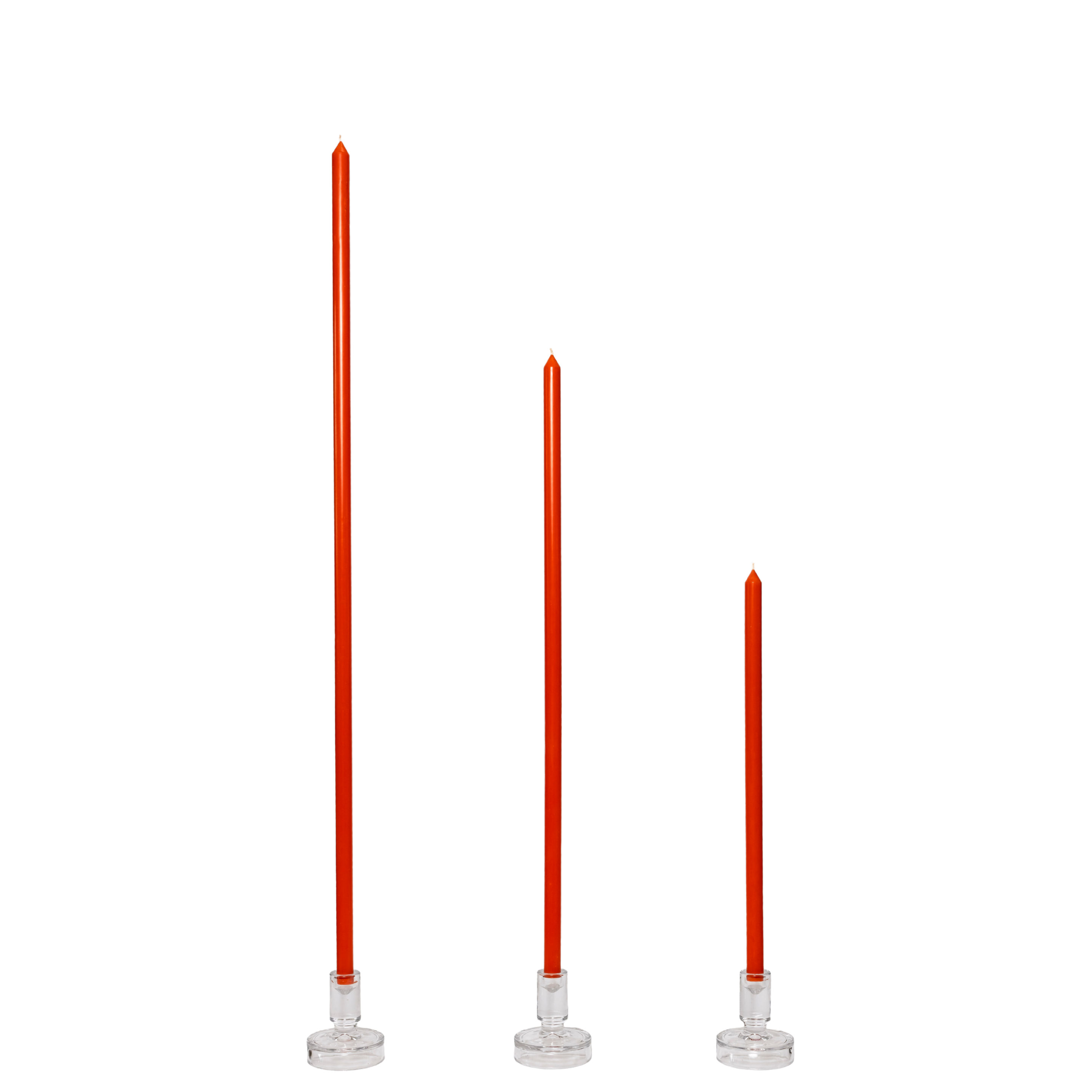 MANDARIN TAPERED CANDLE PAIR