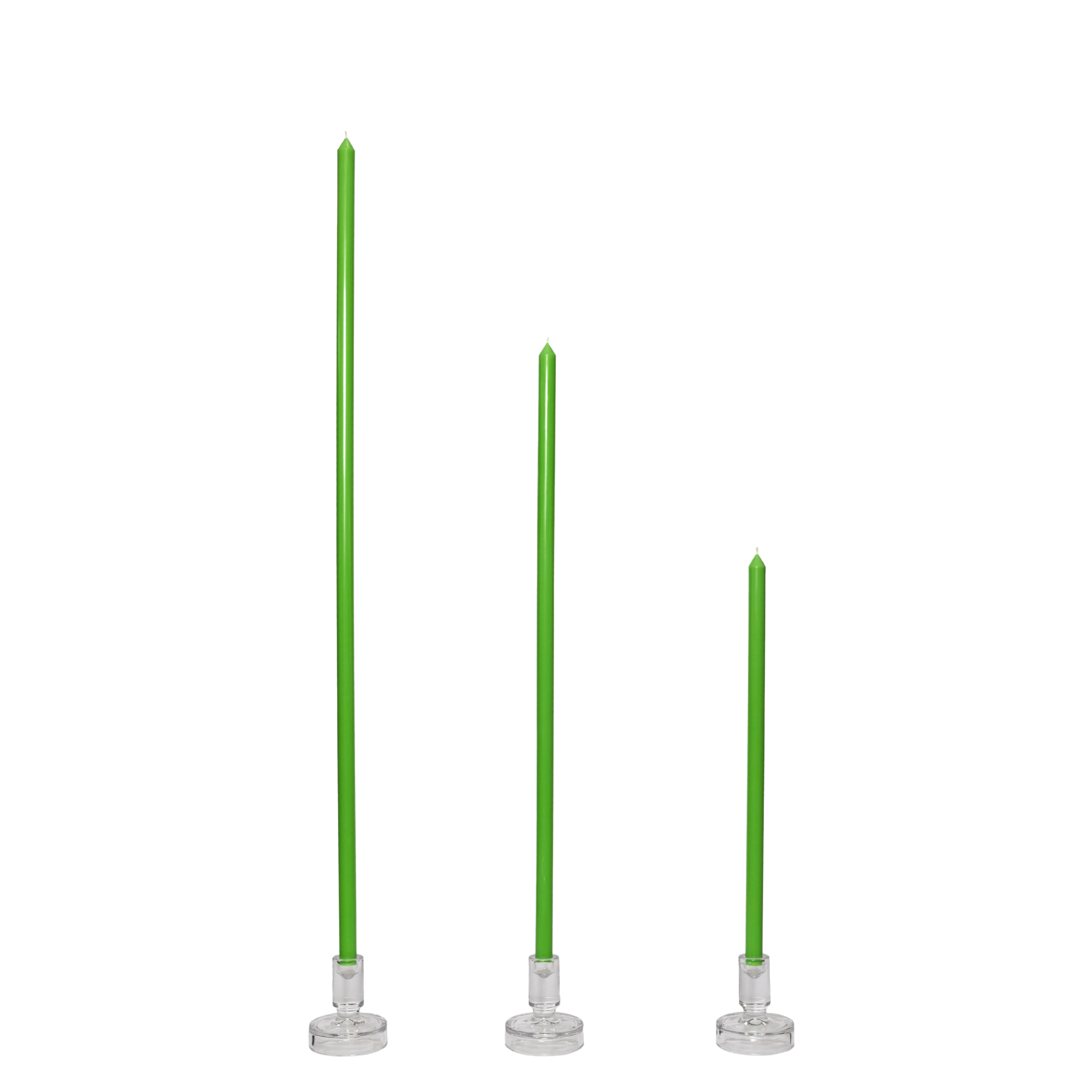 PEA TAPERED CANDLE PAIR