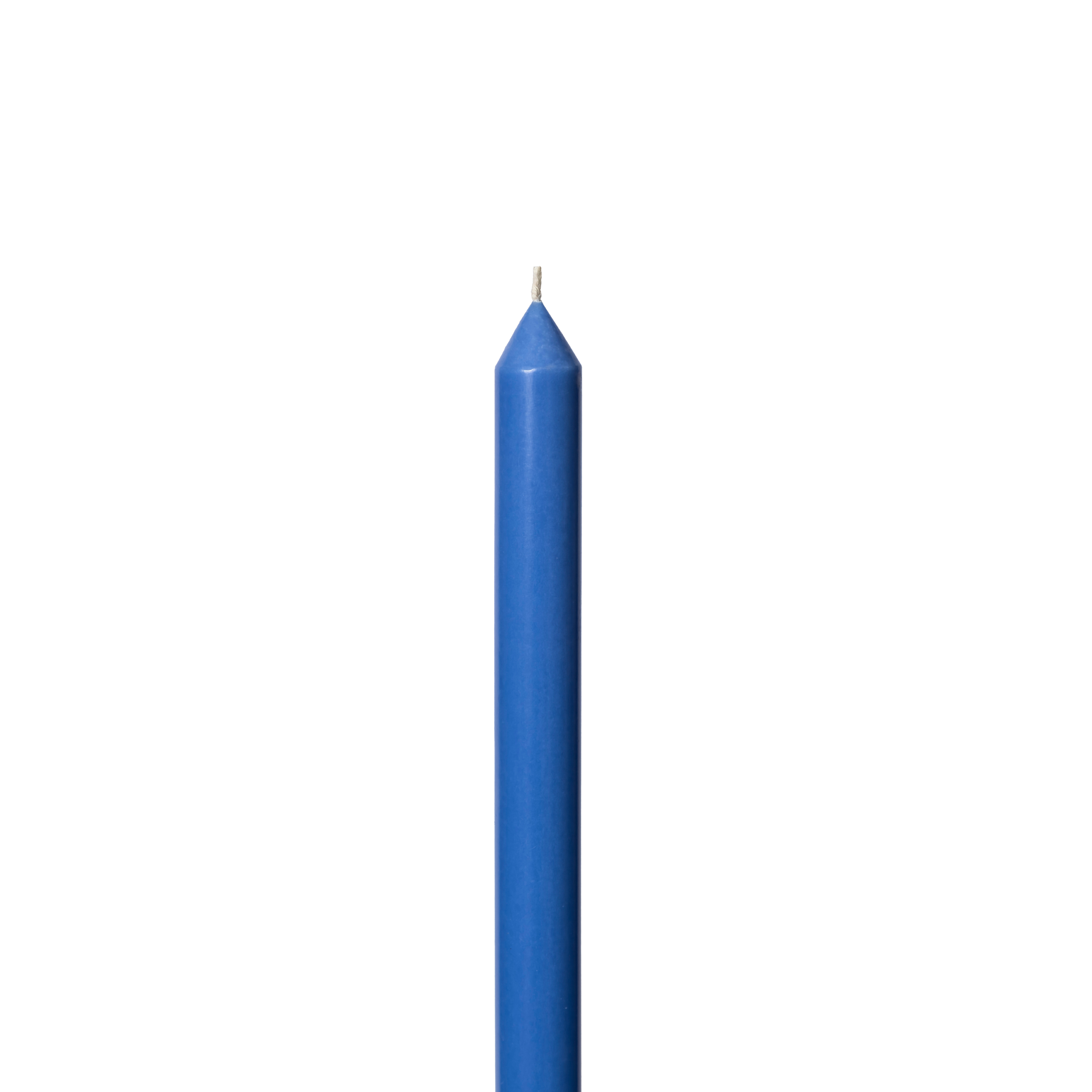 CERULEAN TAPERED CANDLE PAIR